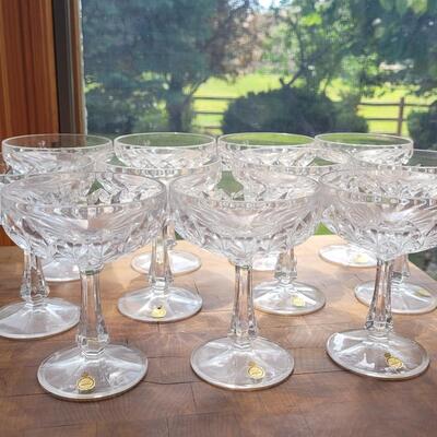 Lot 169: Crystal Stemware 