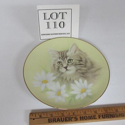 Petals and Purrs Collection, Spring Fever #3774A Plate
