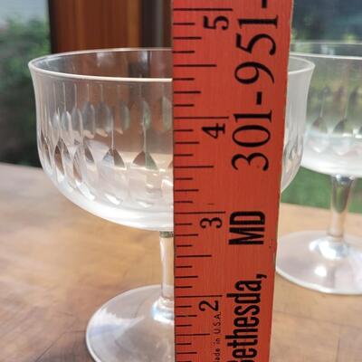 Lot 171: Crystal Stemware 