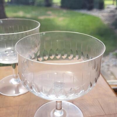 Lot 171: Crystal Stemware 
