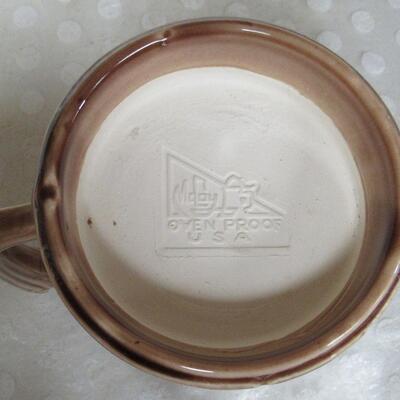 Vintage McCoy Brown Beer Stein 
