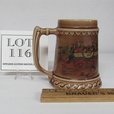 Vintage McCoy Brown Beer Stein 