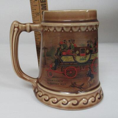 Vintage McCoy Brown Beer Stein 