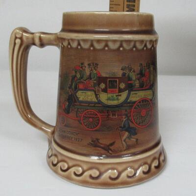 Vintage McCoy Brown Beer Stein 