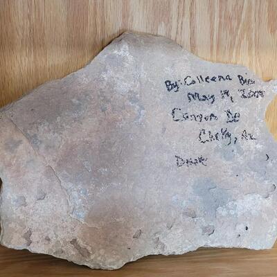 Lot 176: Navajo Painted Stone