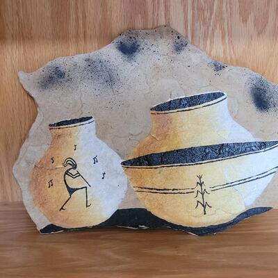 Lot 176: Navajo Painted Stone
