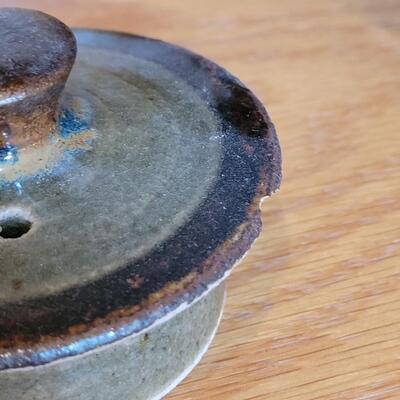 Lot 184: Tea Pot Pottery Signed
