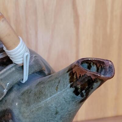 Lot 184: Tea Pot Pottery Signed