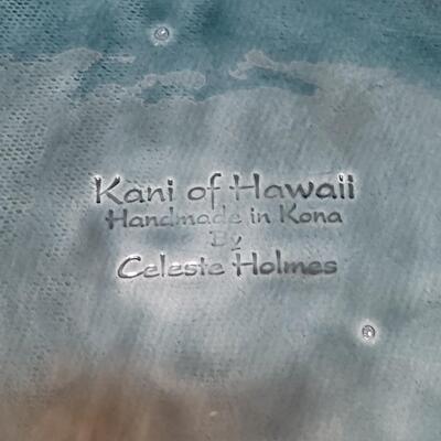 Lot 185: Kani of Hawaii Pottery Plate by Celeste Holmes
