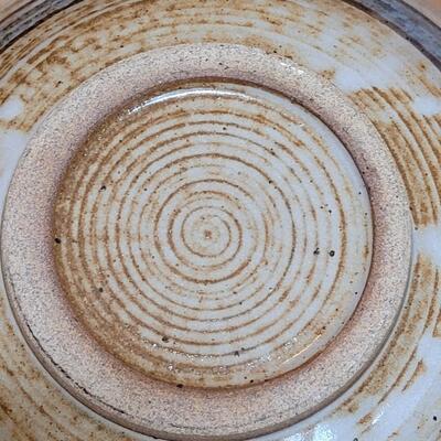 Lot 187: Large Pottery Bowl with Stand