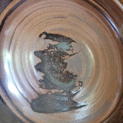 Lot 188: Large Pottery Bowl with Stand