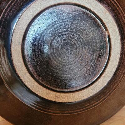 Lot 188: Large Pottery Bowl with Stand