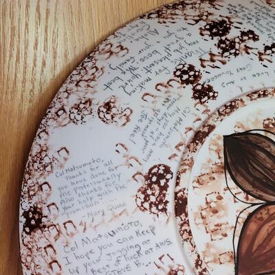 Lot 190: Large Hawaiian Pottery (personalized on backside) 