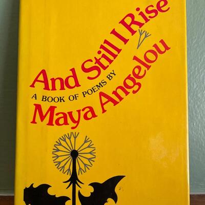 LOT 4 - And Still I Rise - Maya Angelou - 1st Edition - Poetry Book  