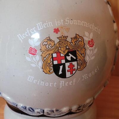 Lot 191: Western German Pitcher and Mugs