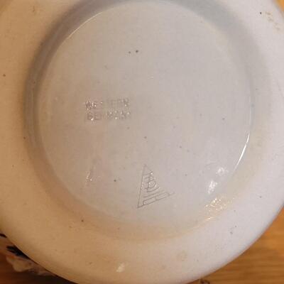 Lot 191: Western German Pitcher and Mugs