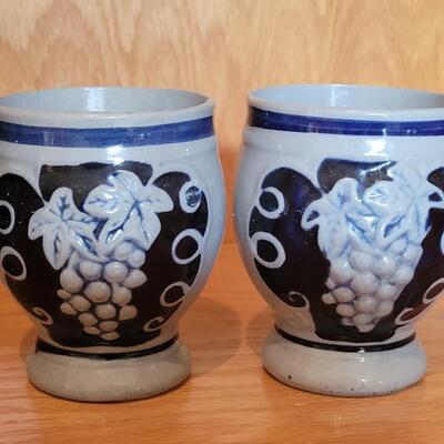Lot 191: Western German Pitcher and Mugs