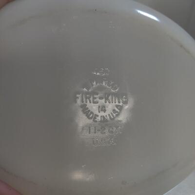 Fire king bowl