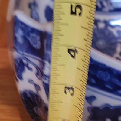 Lot 193: Blue & White Bowl