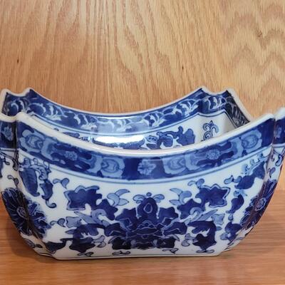 Lot 193: Blue & White Bowl