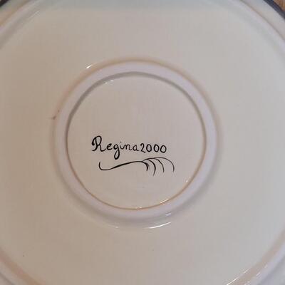 Lot 199: Pottery Plate by Regina 2000