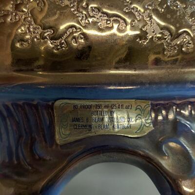 Empty James Beam bottle