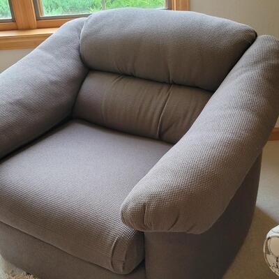 Lot 217: Overstuffed Chair