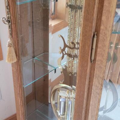 Lot 220:  Weisser German Grandfather Clock 