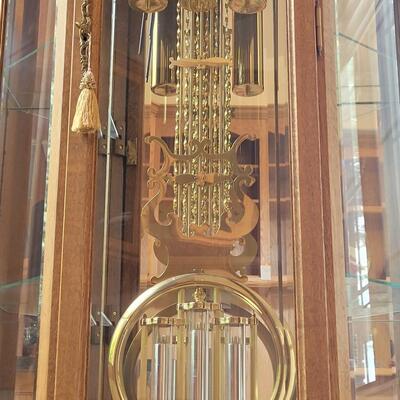 Lot 220:  Weisser German Grandfather Clock 