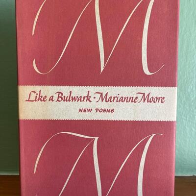 LOT 5 - SIGNED Marianne Moore - Like a Bulwark Poetry Book