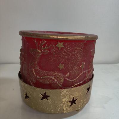 Santa candle 