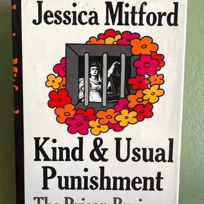 LOT 7 - SIGNED Jessica Mitford - Kind & Unusual Punishment