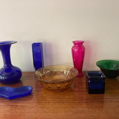 #105 Miscellaneous Glassware Lot of 7