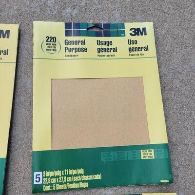 Lot 228: Sandpaper lot