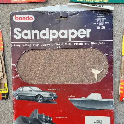 Lot 228: Sandpaper lot