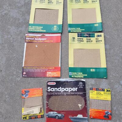Lot 228: Sandpaper lot