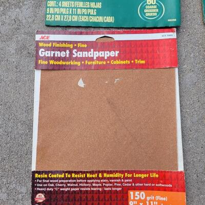 Lot 228: Sandpaper lot