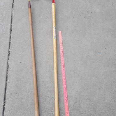 Lot 239: (2) Pointed Garden Hoes