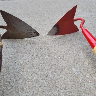 Lot 239: (2) Pointed Garden Hoes