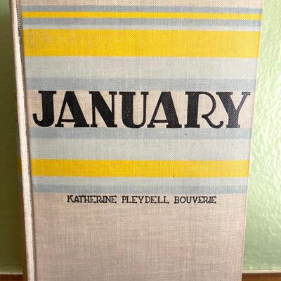 LOT 13 - January - Katherine Pleydell Bouverie - Vintage Book