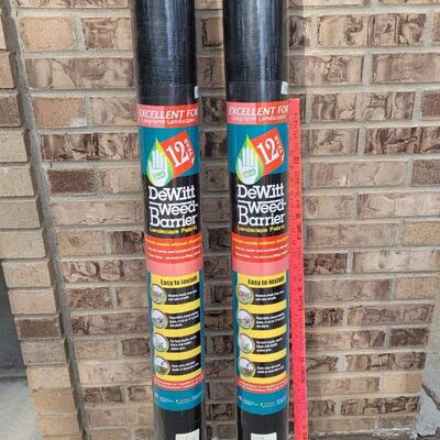 Lot 247: (3) Rolls of Weed Blocker 