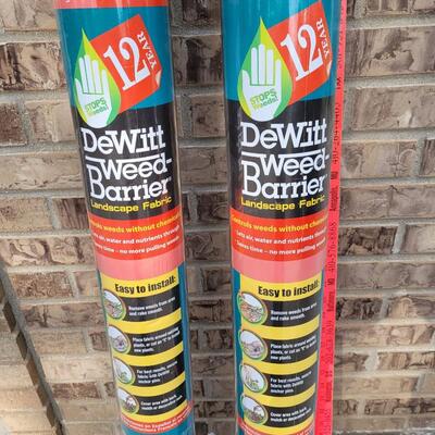 Lot 247: (3) Rolls of Weed Blocker 