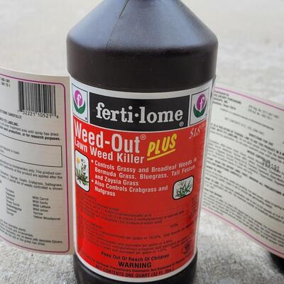 Lot 266: (2) Full Bottles of Weed Out