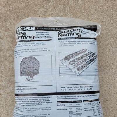 Lot 272: Unopened bag of Tree Netting 