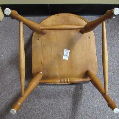 Childs Sturdy Wood Chair, Not Old But Good Quality