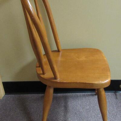 Childs Sturdy Wood Chair, Not Old But Good Quality