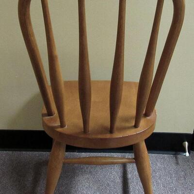 Childs Wood Chair - Not Old, But Good Quality, Sturdy #2