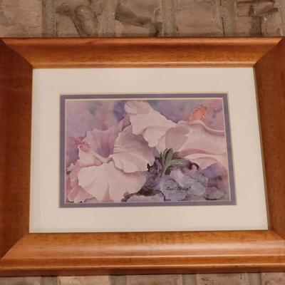 Lot 334: Carli Oliver Hibiscus Print