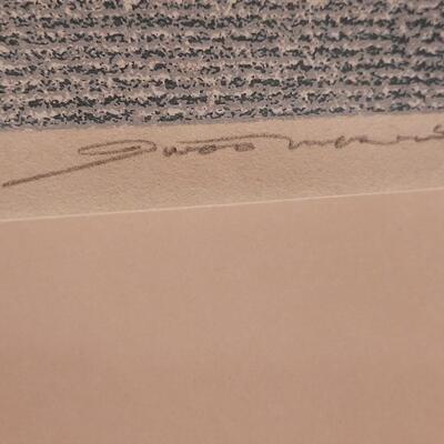 Lot 343: Woodblock signed by Artist