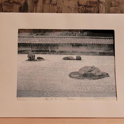 Lot 343: Woodblock signed by Artist